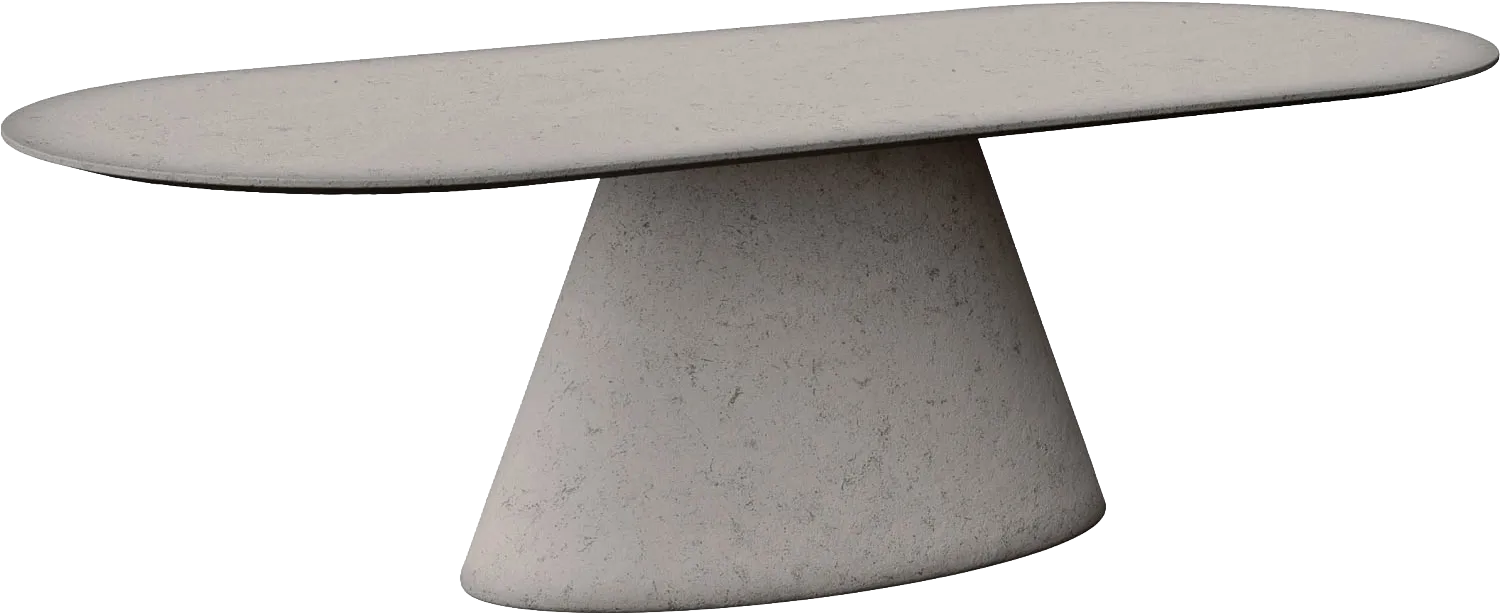 Goossens Stone Eettafel Beton Grijs - 8252518-goossens-stone-eettafel-beton-grijs-01