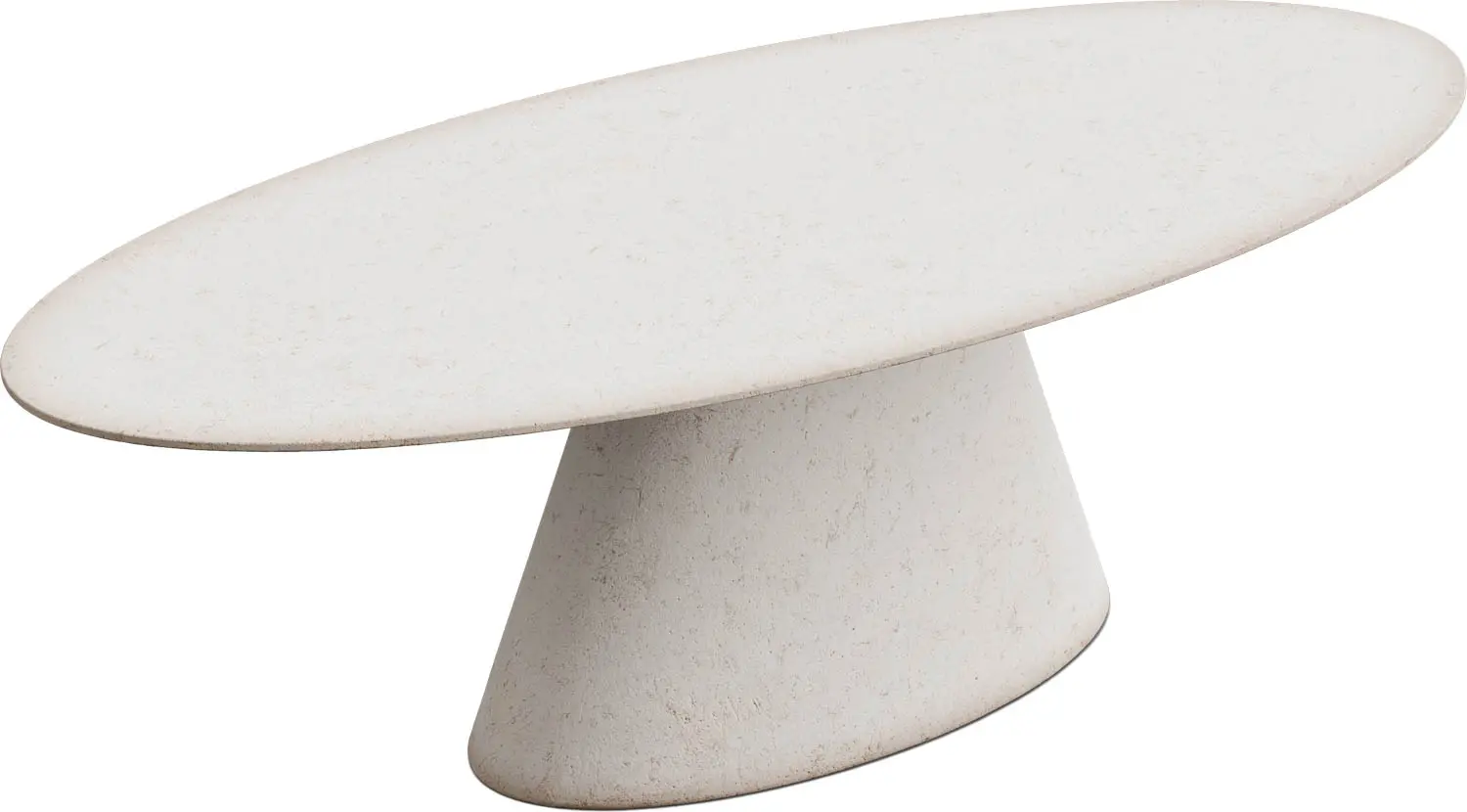 Goossens Stone Eettafel Beton Wit - 8252426-goossens-stone-eettafel-beton-wit-02