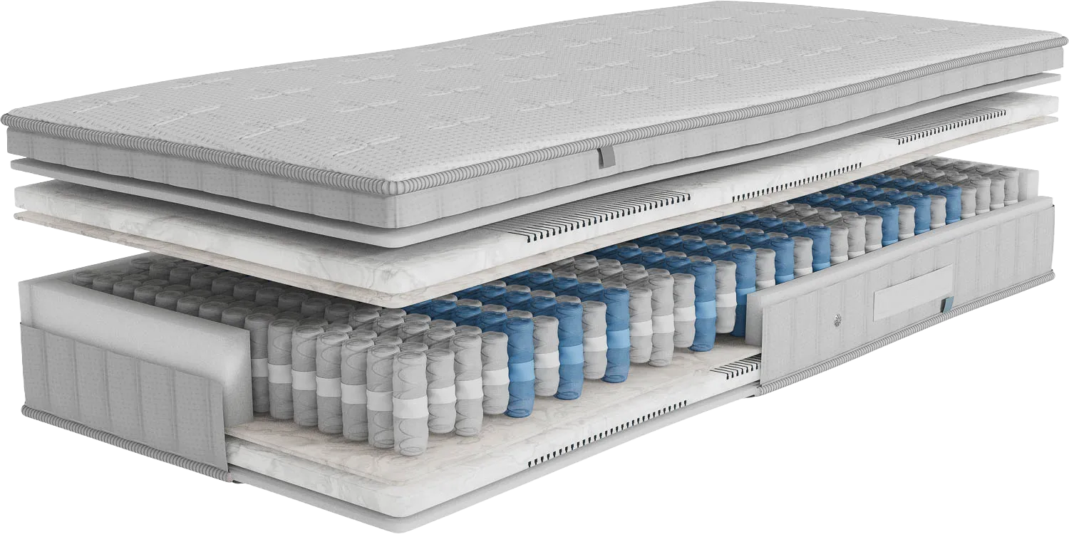 Goossens Matras Shapes 4, 90 x 210 cm pocketvering