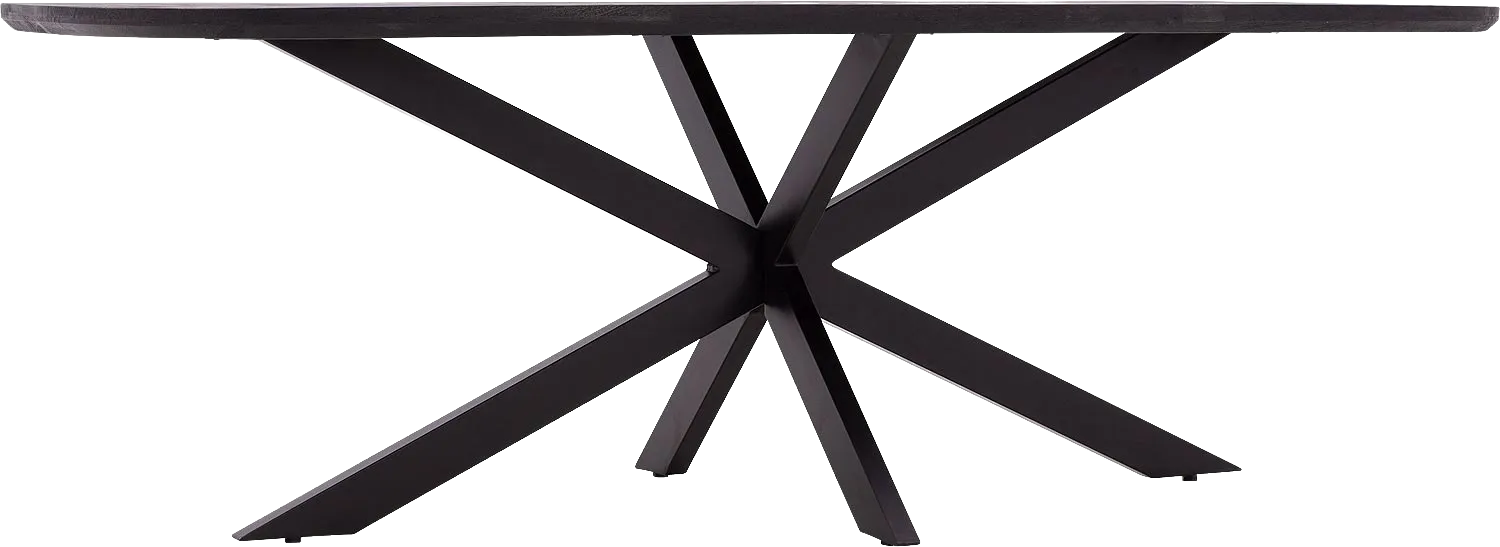 Goossens Nilo Eettafel Mango Zwart - 8251614-goossens-nilo-eettafel-mango-zwart-04