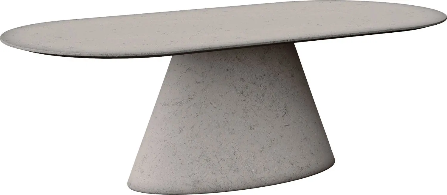 Goossens Stone Eettafel Beton Grijs - 8252508-goossens-stone-eettafel-beton-grijs-01
