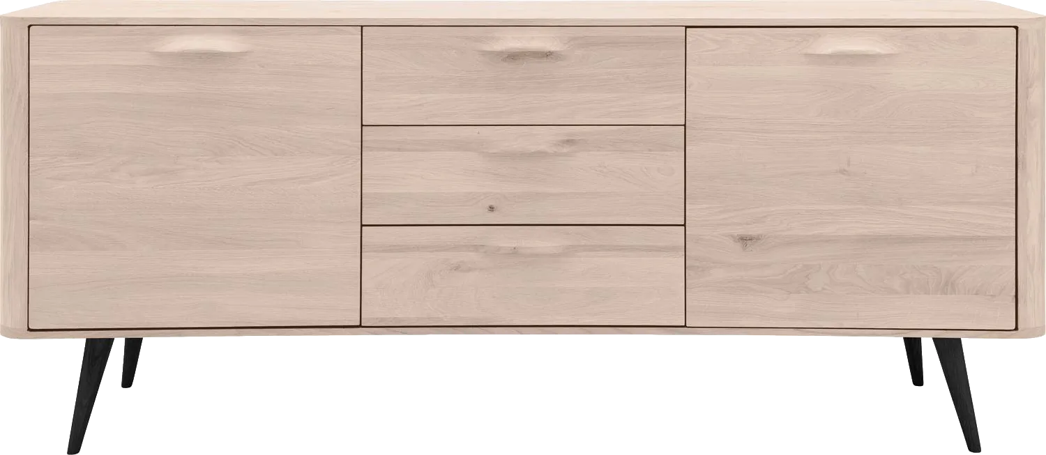 Goossens Dressoir Bjarte, 2 deuren 3 laden