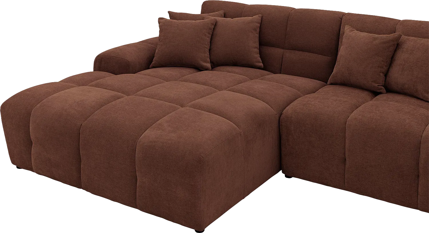 Goossens Excellent Kubus Bank Stof Bruin - 8252844-goossens-excellent-kubus-bank-stof-bruin-05