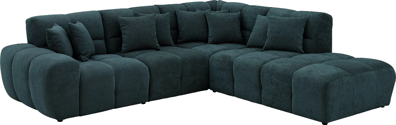 Goossens Excellent Kubus Bank Stof Groen - 8252721-goossens-excellent-kubus-bank-stof-groen-02