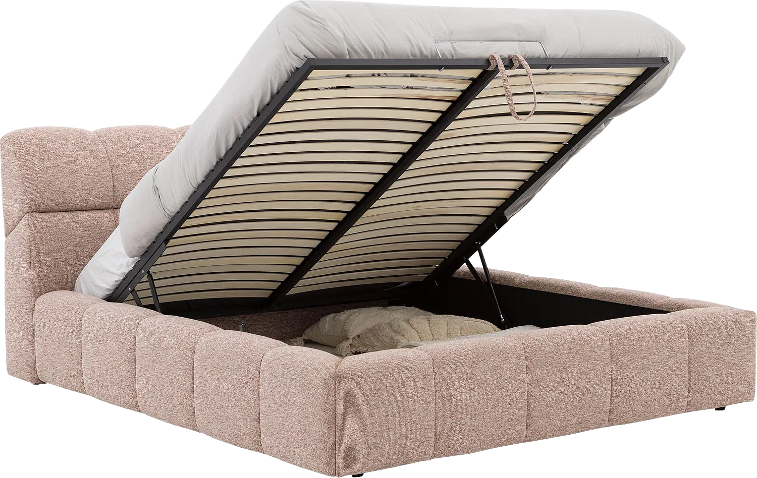 Goossens Napoli Storage Bedframe Stof - 8260074-goossens-napoli-storage-bedframe-stof-02