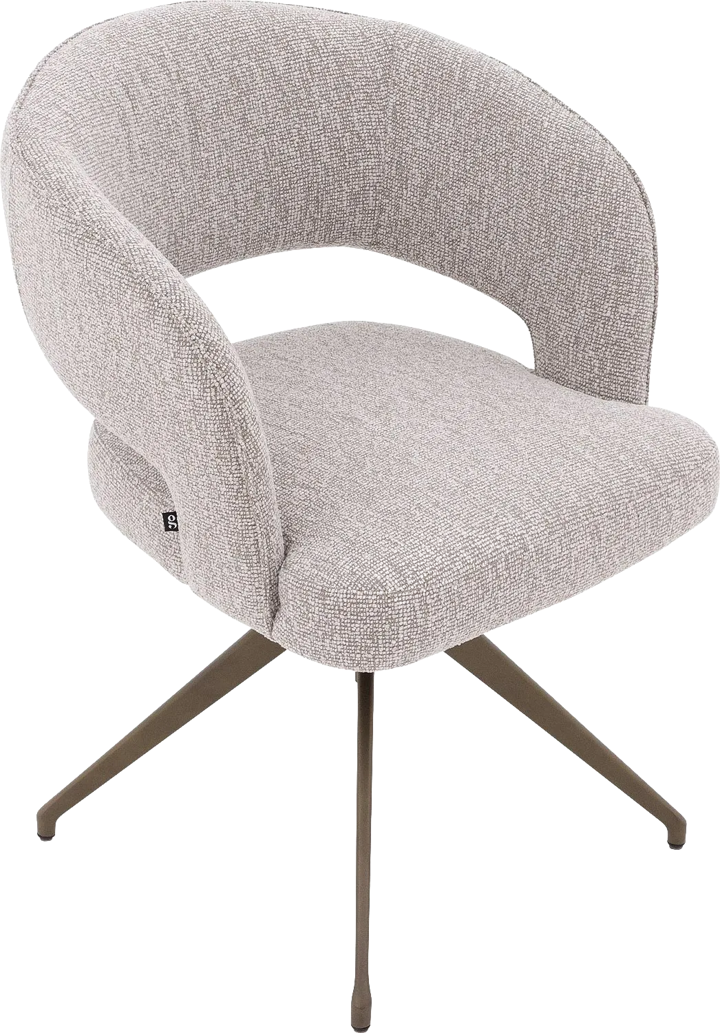 Goossens Excellent Ostuni Eetkamerstoel Stof Wit - 8243867-goossens-excellent-ostuni-eetkamerstoel-stof-wit-05