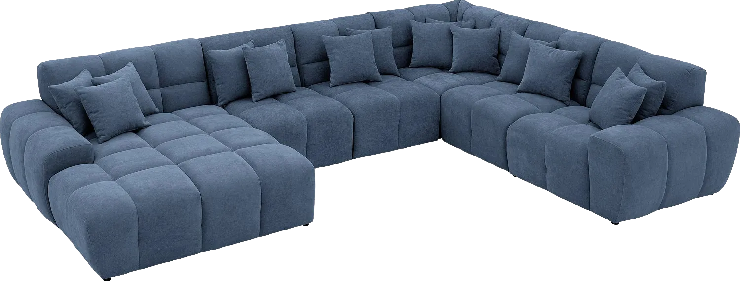 Goossens Excellent Kubus Bank Stof Blauw - 8252850-goossens-excellent-kubus-bank-stof-blauw-04