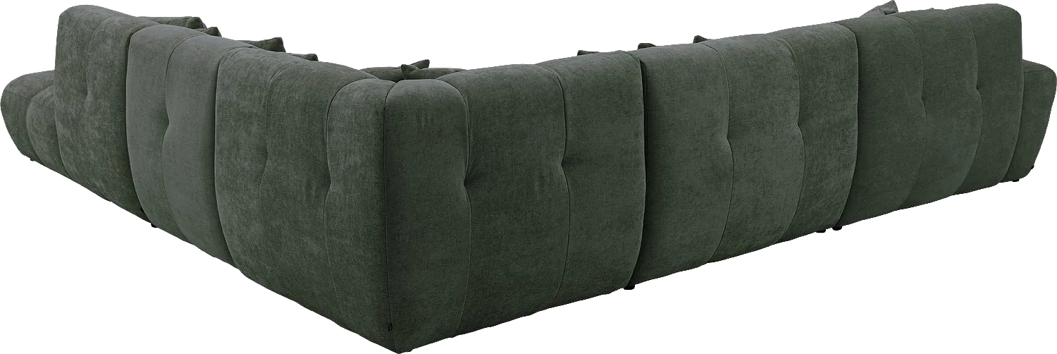 Goossens Excellent Kubus Bank Stof Groen - 8252784-goossens-excellent-kubus-bank-stof-groen-03