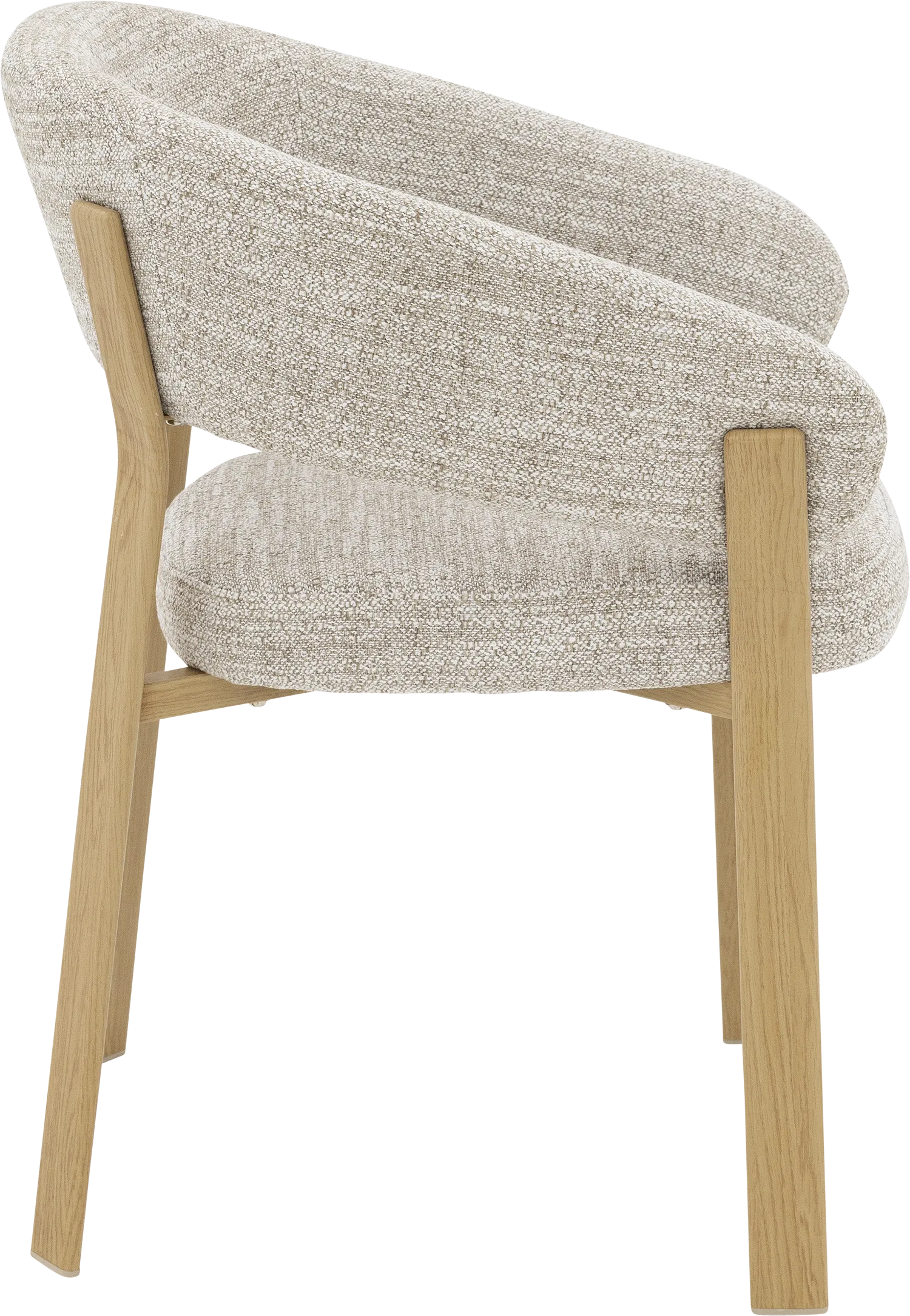 Goossens Basic Linde Eetkamerstoel Stof Beige - 8260445-goossens-basic-linde-eetkamerstoel-stof-beige-17