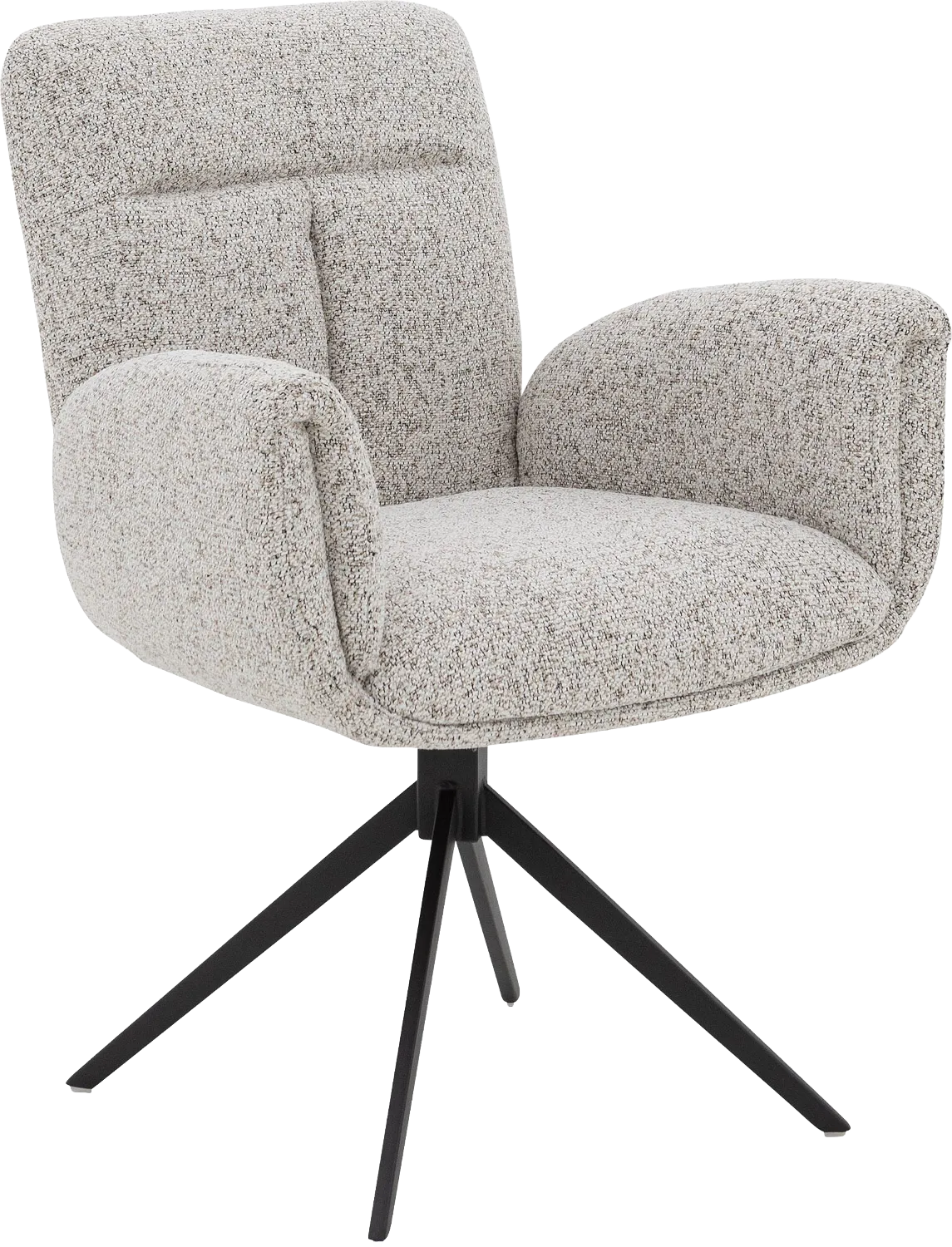Goossens Evy Eetkamerstoel Stof Beige - 8252173-goossens-evy-eetkamerstoel-stof-beige-01