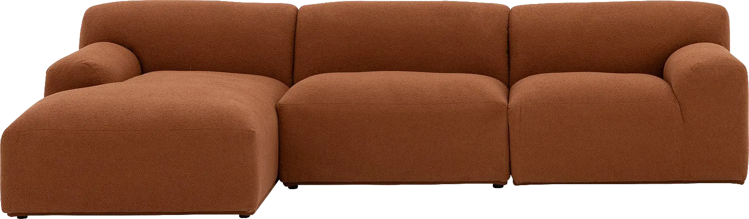 Goossens Excellent Sens Bank Stof Bruin - 8260371-goossens-excellent-sens-bank-stof-bruin-01
