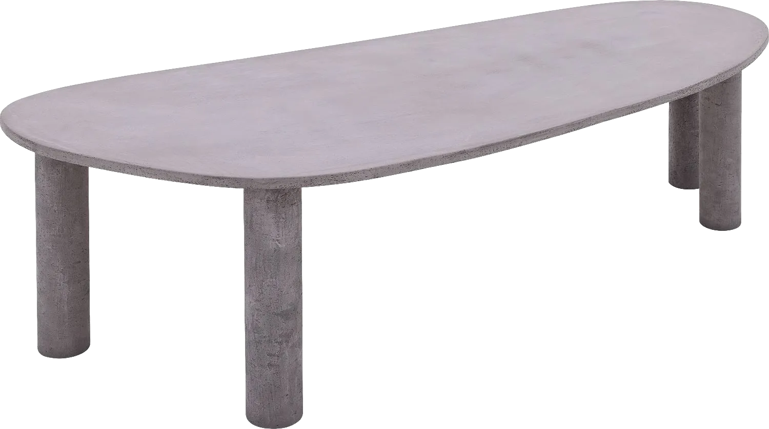 Goossens Eettafel Stone, Organisch 280 x 120 cm