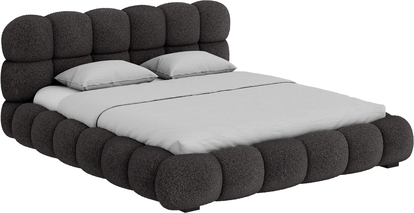 Goossens Gestoffeerd Bedframe Cloud, 180 x 200 cm