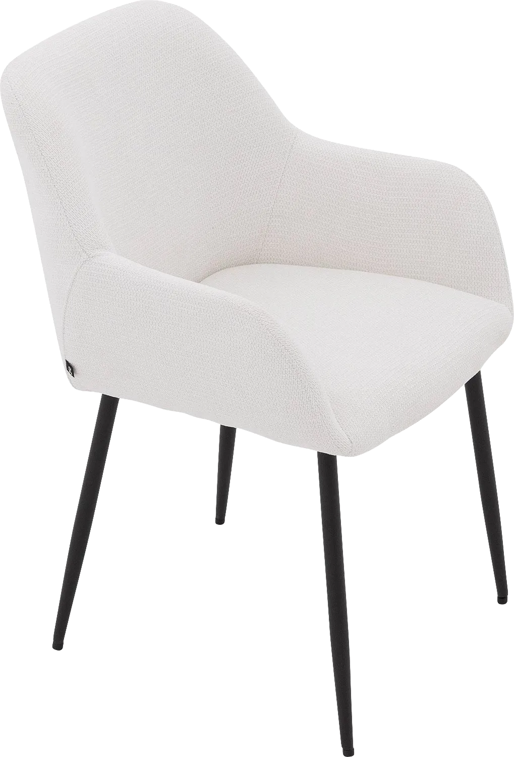 Goossens Basic Anne Eetkamerstoel Stof Wit - 8235432-goossens-basic-anne-eetkamerstoel-stof-wit-05