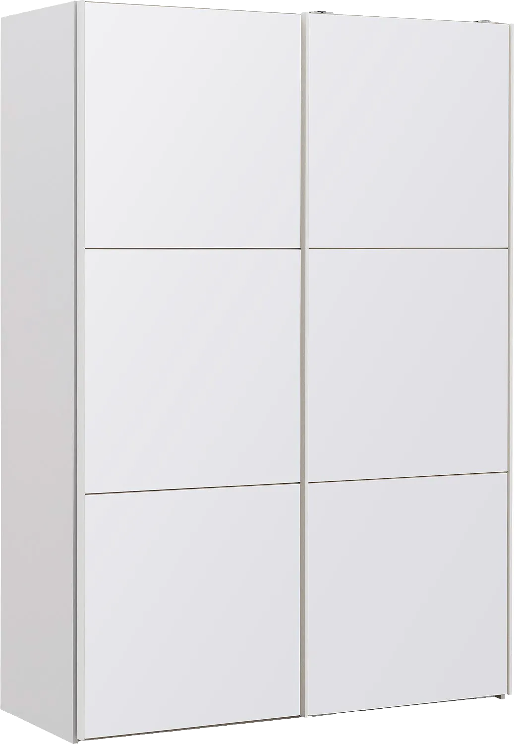 Goossens Kledingkast Easy Storage Sdk, 153 cm breed, 220 cm hoog, 2x 3 paneel glas schuifdeuren