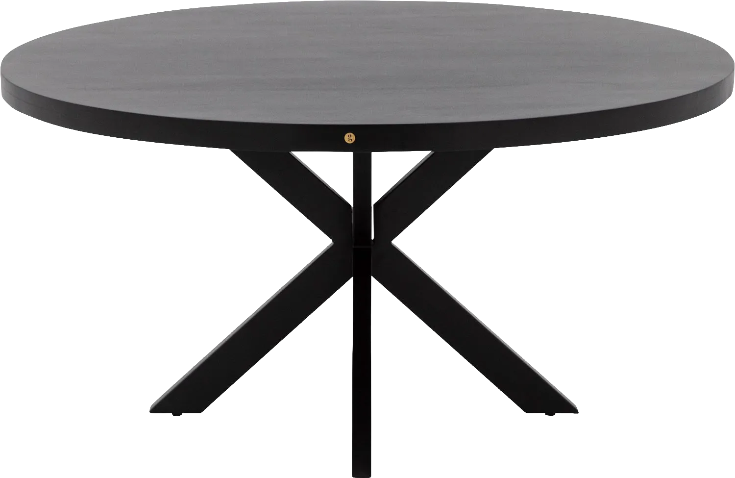 Goossens Basic Lecce Eettafel Mango Zwart - 8243827-goossens-basic-lecce-eettafel-mango-zwart-02