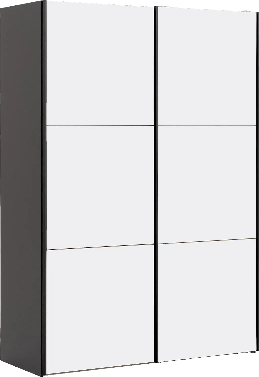 Goossens Kledingkast Easy Storage Sdk, 153 cm breed, 220 cm hoog, 2x 3 paneel schuifdeuren