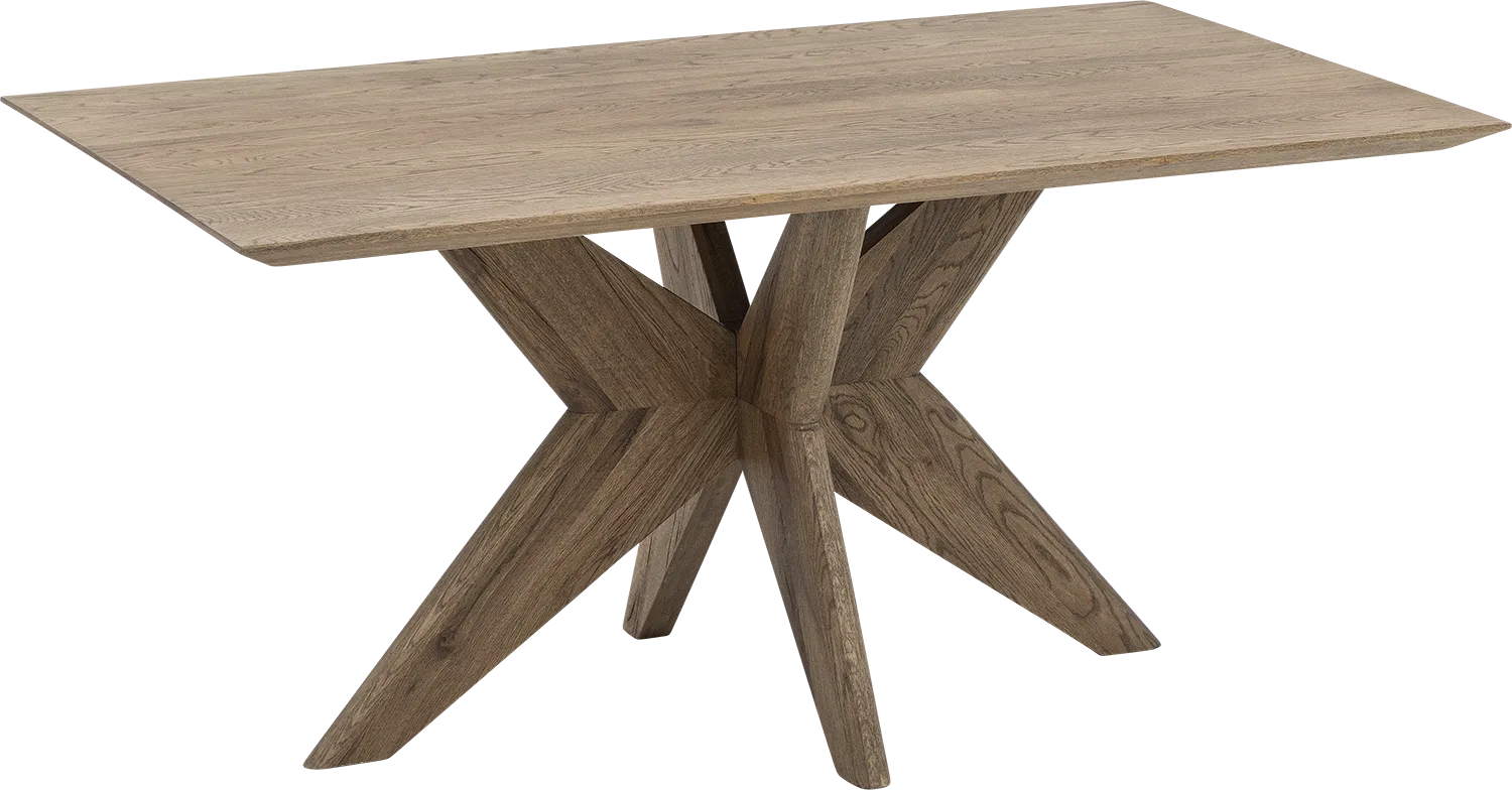 Goossens Slim Eettafel Eiken Blank - 8260759-goossens-slim-eettafel-eiken-blank-15