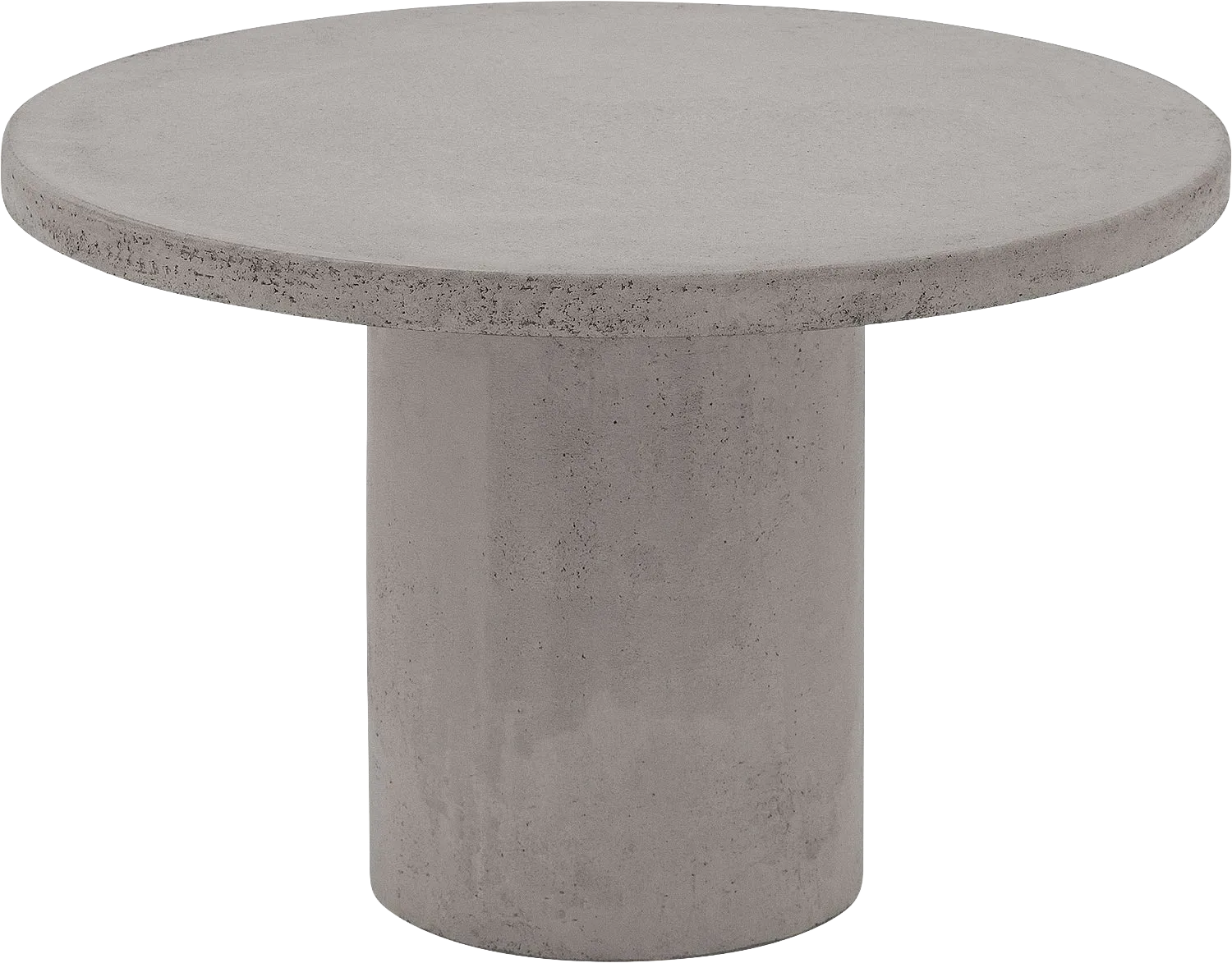 Goossens Salontafel Stone rond, beton grijs, urban industrieel, 50 x 31 x 50 cm