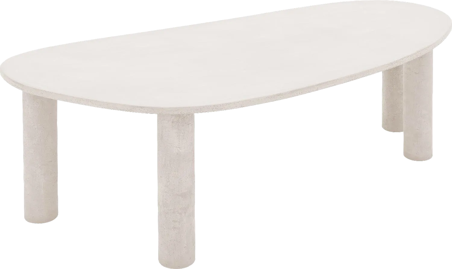 Goossens Stone Eettafel Beton Wit - 8231891-goossens-stone-eettafel-beton-wit-02