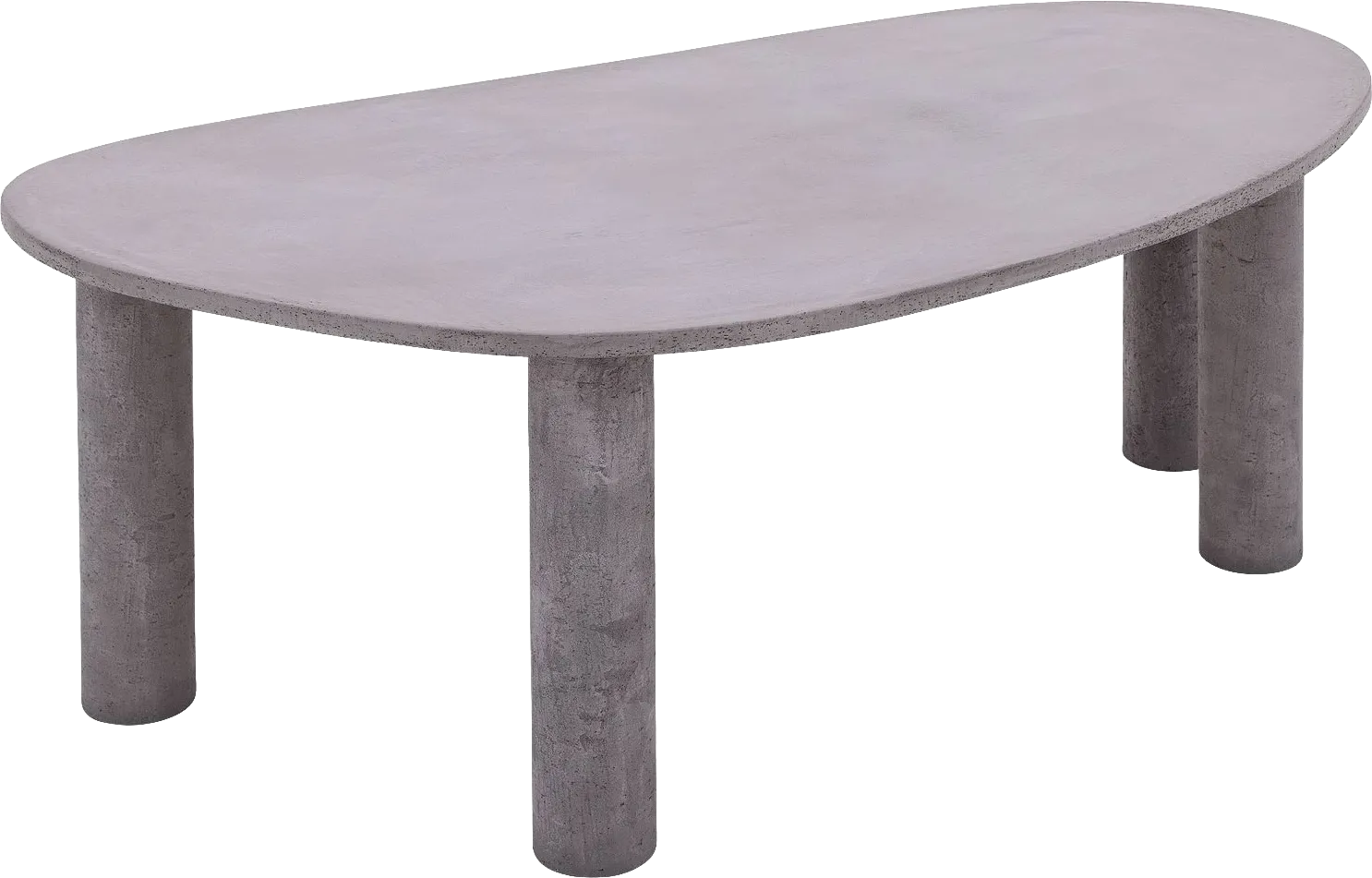 Goossens Eettafel Stone, Organisch 220 x 120 cm