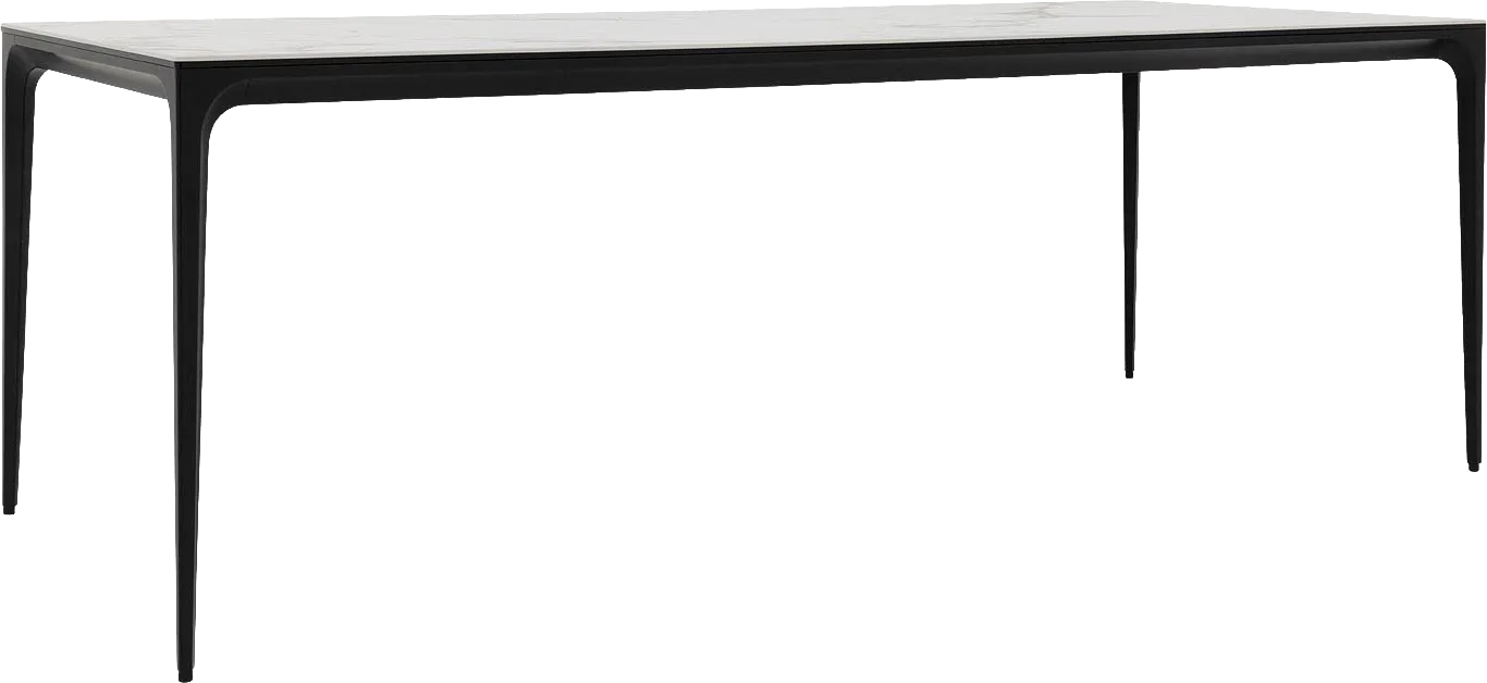 Goossens Mundi Eettafel Keramiek Wit - 8235364-goossens-mundi-eettafel-keramiek-wit-04