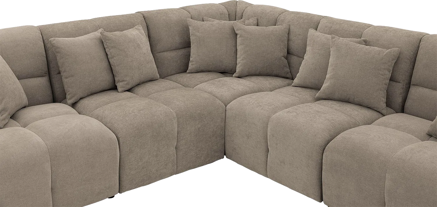 Goossens Excellent Kubus Bank Stof Bruin - 8252778-goossens-excellent-kubus-bank-stof-bruin-05