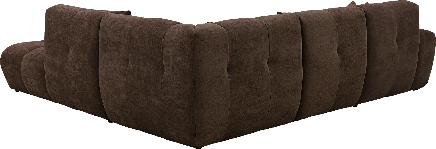 Goossens Excellent Kubus Bank Stof Bruin - 8252727-goossens-excellent-kubus-bank-stof-bruin-03