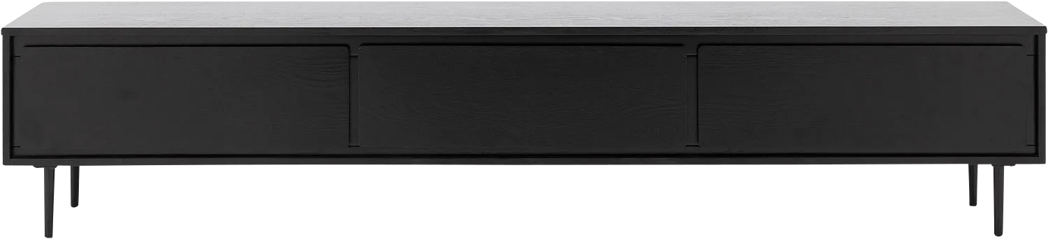 Goossens Basic Trani Tv Meubel Essenhout Zwart - 8243902-goossens-basic-trani-tv-meubel-essenhout-zwart-01