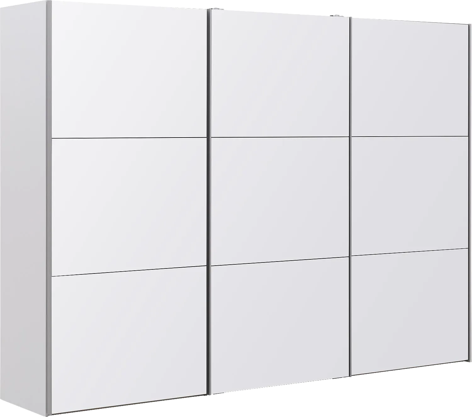 Goossens Kledingkast Easy Storage Sdk, 303 cm breed, 220 cm hoog, 3x 3 paneel glas schuifdeuren