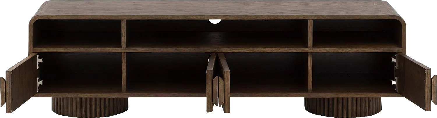 Goossens Basic Melani Tv Meubel Eiken Bruin - 8243325-goossens-basic-melani-tv-meubel-eiken-bruin-02
