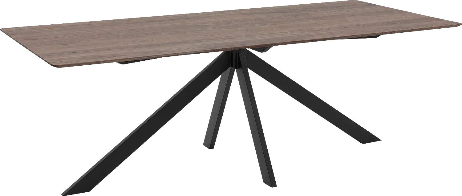 Goossens Excellent Eettafel Uniek, Rechthoekig 220 x 100 cm