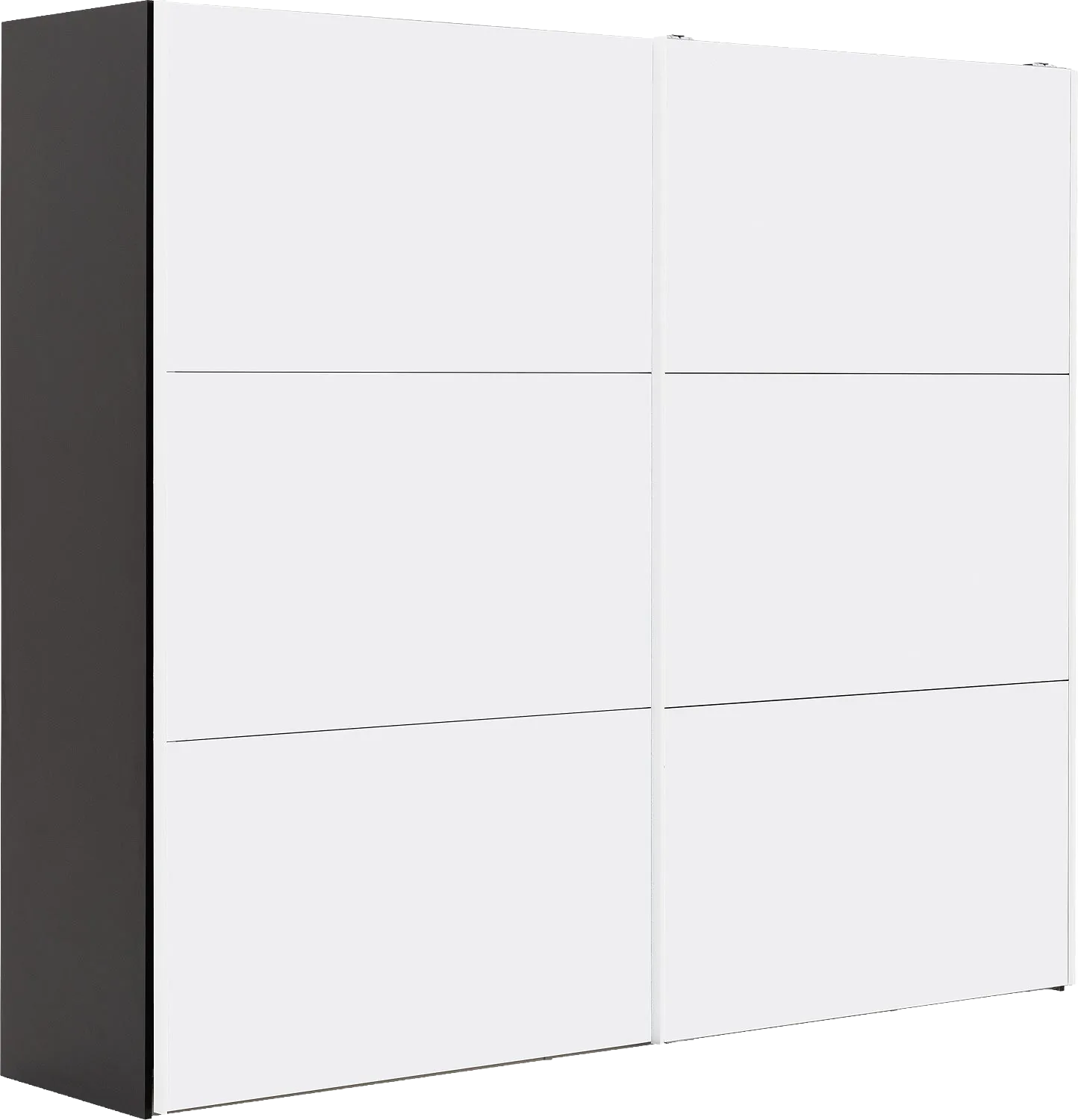Goossens Kledingkast Easy Storage Sdk, 253 cm breed, 220 cm hoog, 2x 3 paneel schuifdeuren