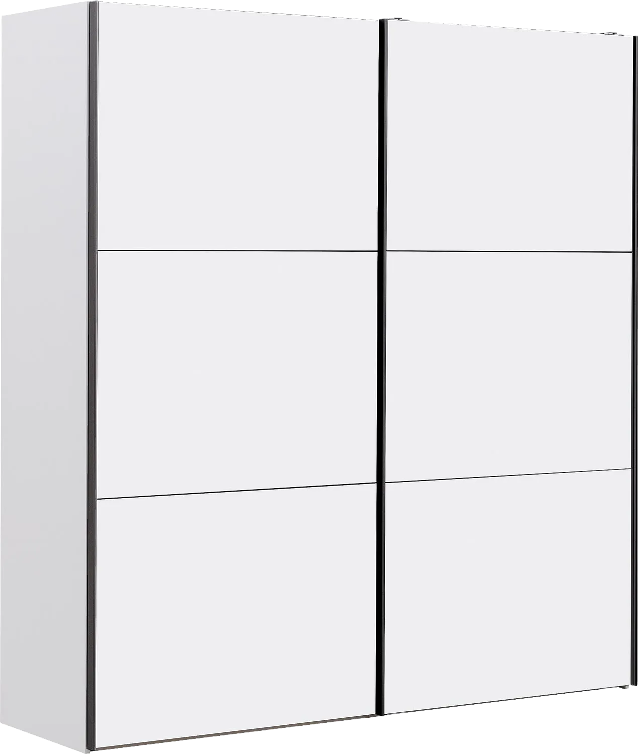 Goossens Kledingkast Easy Storage Sdk, 203 cm breed, 220 cm hoog, 2x 3 paneel schuifdeuren