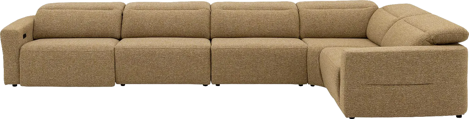 Goossens Comoda Bank Stof Geel - 8260255-goossens-comoda-bank-stof-geel-01