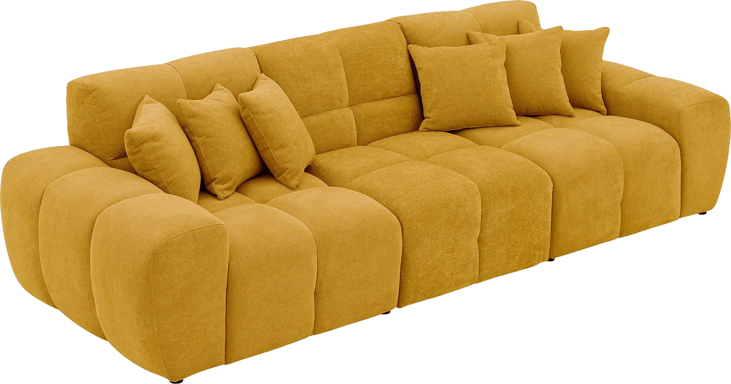 Goossens Excellent Kubus Bank Stof Geel - 8252692-goossens-excellent-kubus-bank-stof-geel-04