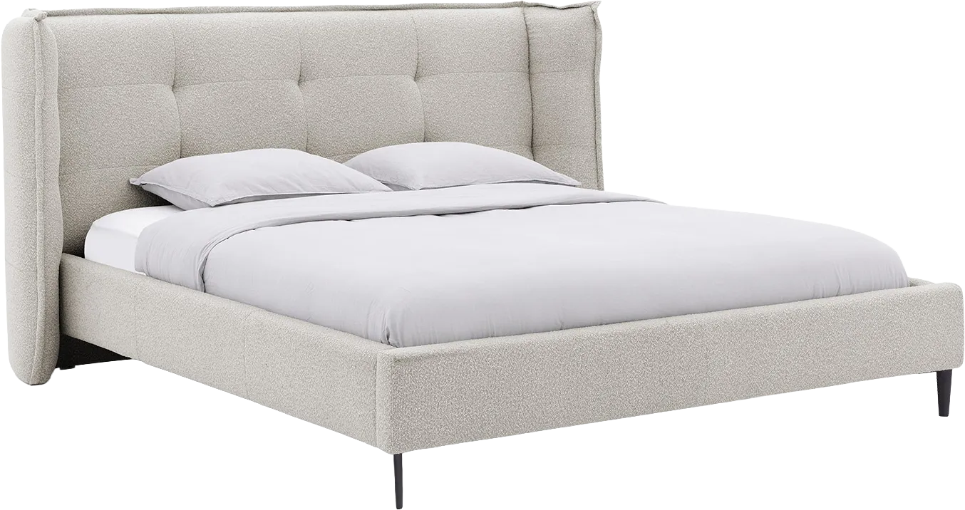 Goossens Gestoffeerd Bedframe Octaaf, 180 x 200 cm
