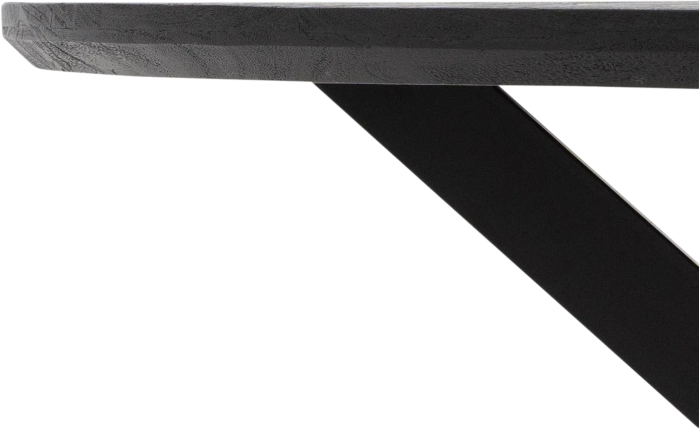Goossens Nilo Eettafel Mango Zwart - 8251620-goossens-nilo-eettafel-mango-zwart-05