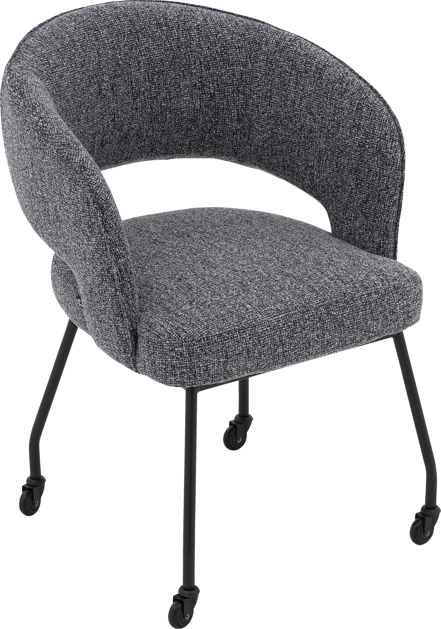Goossens Excellent Ostuni Eetkamerstoel Stof Grijs - 8260766-goossens-excellent-ostuni-eetkamerstoel-stof-grijs-05