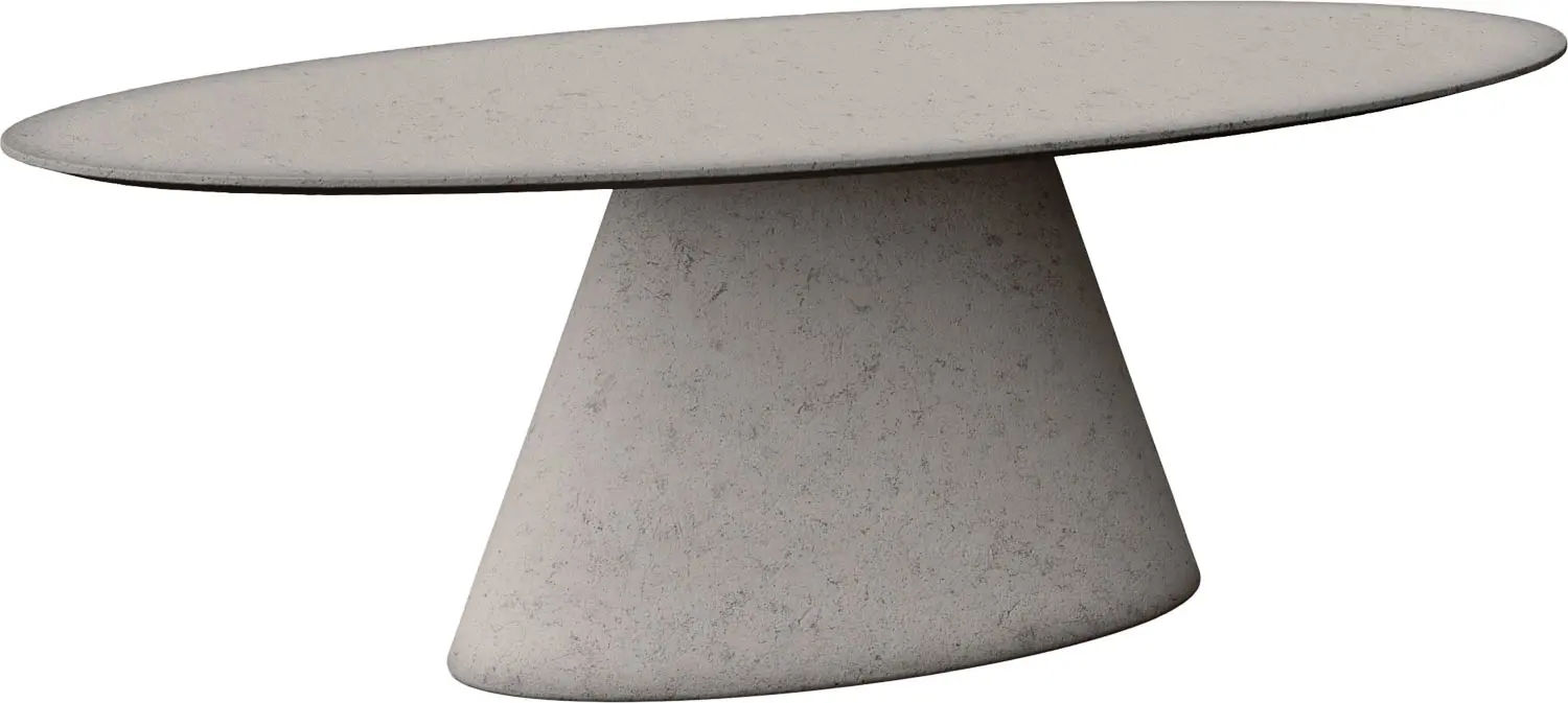 Goossens Stone Eettafel Beton Grijs - 8252418-goossens-stone-eettafel-beton-grijs-01