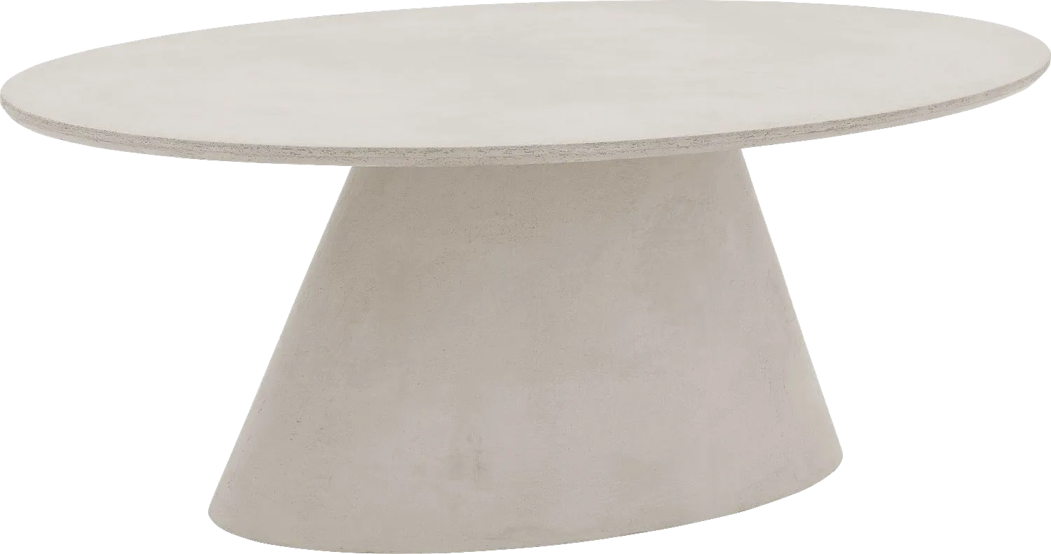 Goossens Eettafel Stone, Ovaal 190 x 110 cm