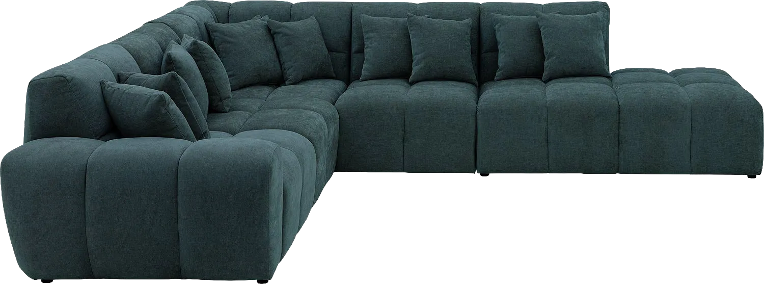 Goossens Excellent Kubus Bank Stof Groen - 8252753-goossens-excellent-kubus-bank-stof-groen-03