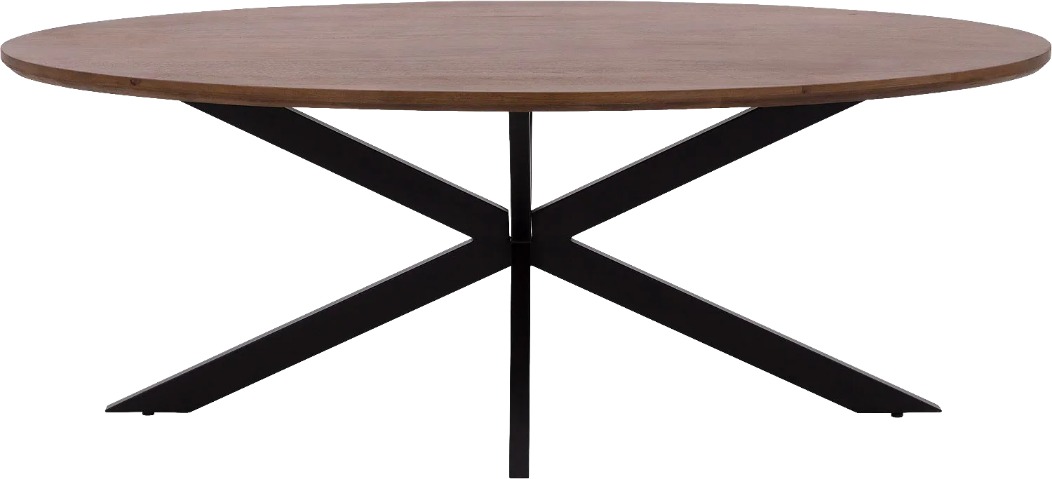 Goossens Nilo Eettafel Mango Bruin - 8251605-goossens-nilo-eettafel-mango-bruin-02