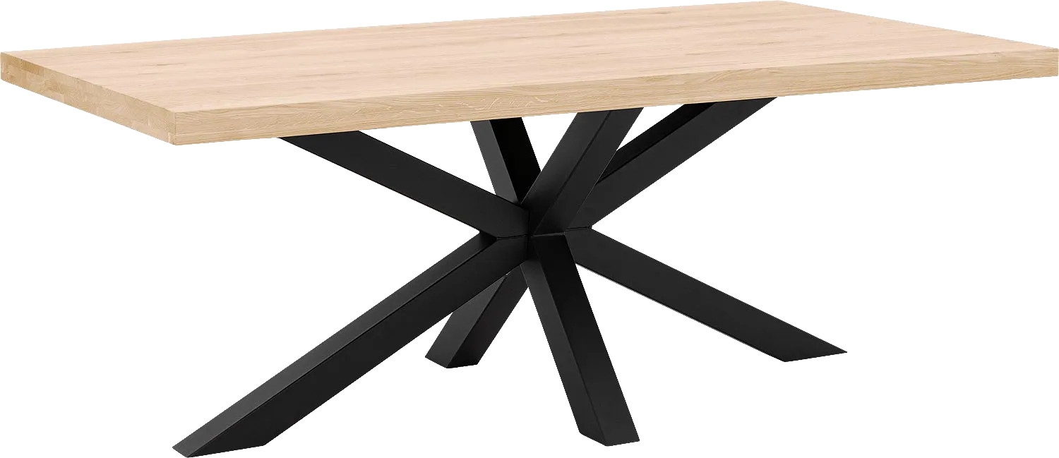 Goossens Eettafel Blend, 200 x 100 cm