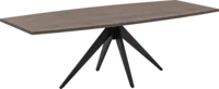 Goossens Clear Eettafel Eiken Donker Bruin - 8260365-goossens-clear-eettafel-eiken-donker-bruin-01