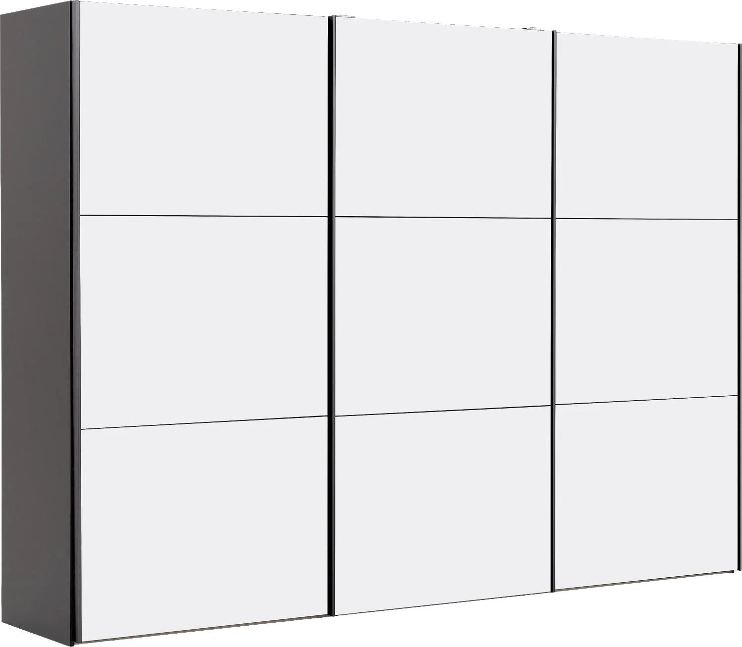 Goossens Kledingkast Easy Storage Sdk, 303 cm breed, 220 cm hoog, 3x 3 paneel schuifdeuren
