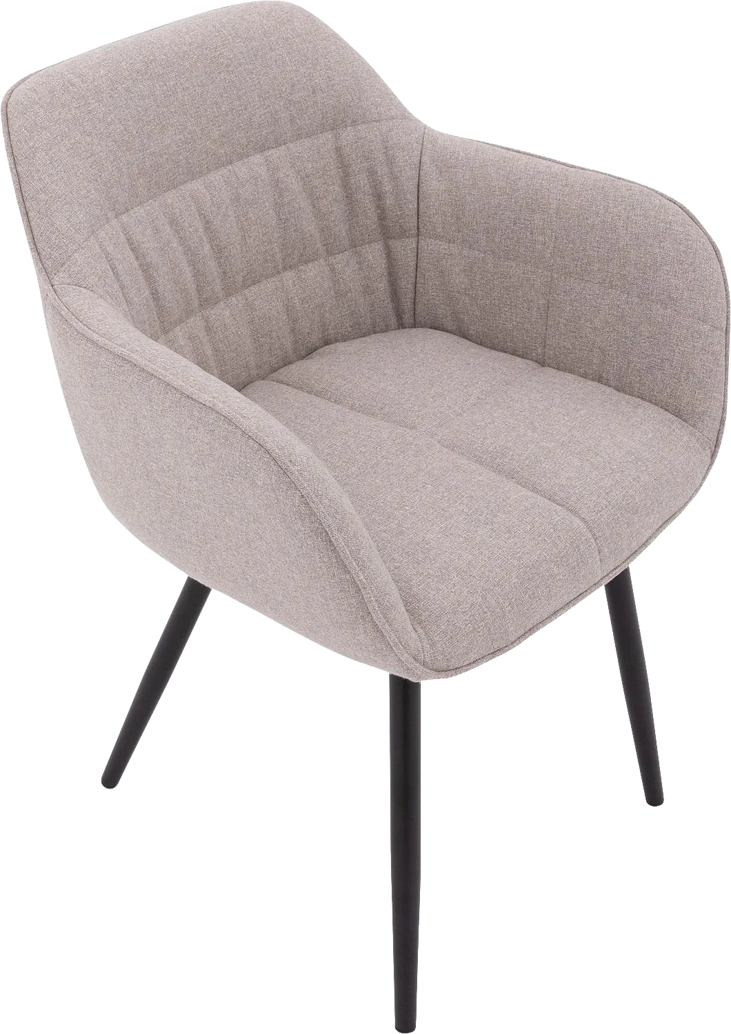 Goossens Basic Lize Eetkamerstoel Stof Bruin - 8235238-goossens-basic-lize-eetkamerstoel-stof-bruin-05