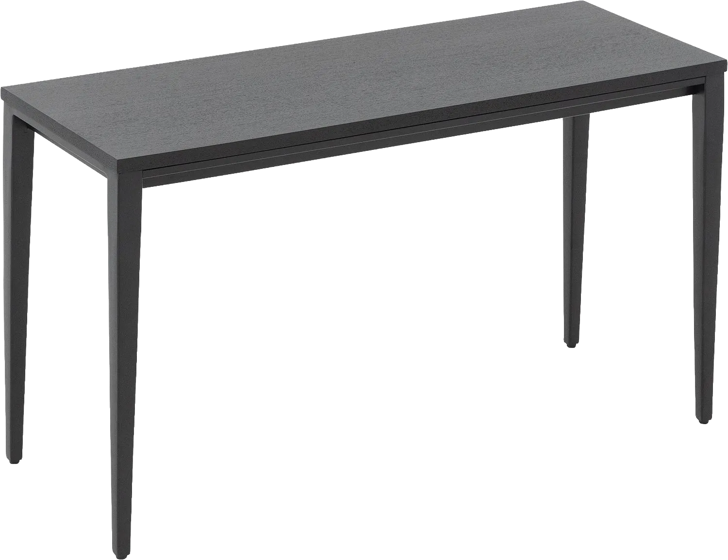 Goossens Salontafel Dexter rechthoekig, essenhout zwart, elegant chic, 82 x 45 x 32 cm