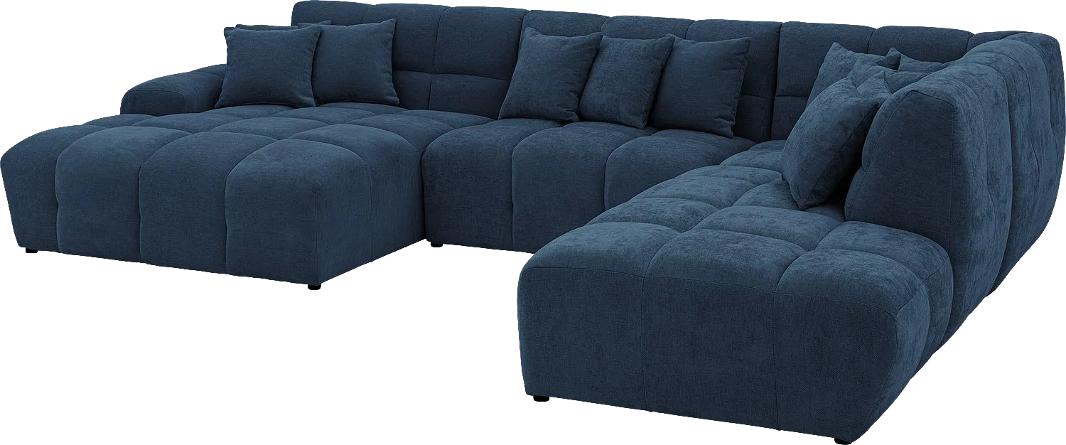 Goossens Excellent Kubus Bank Stof Blauw - 8252889-goossens-excellent-kubus-bank-stof-blauw-06