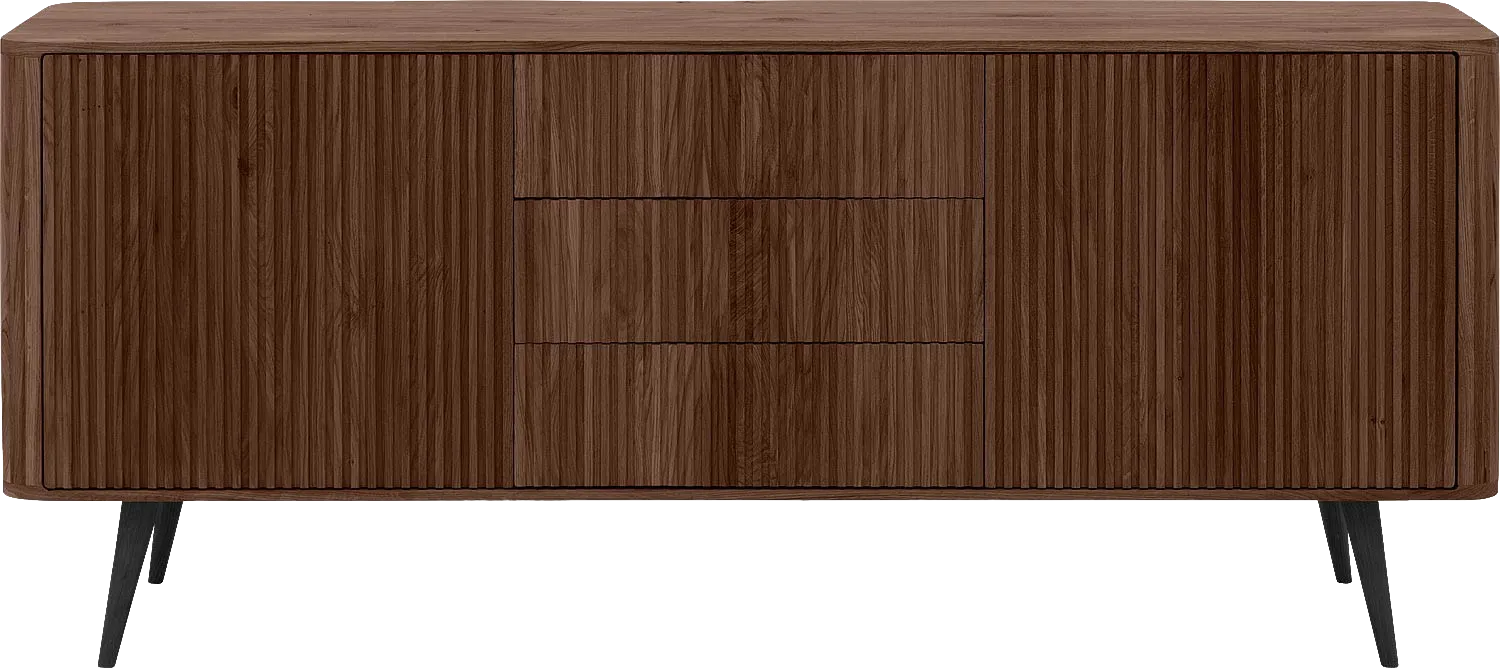 Goossens Dressoir Seppe, 2 deuren 3 laden